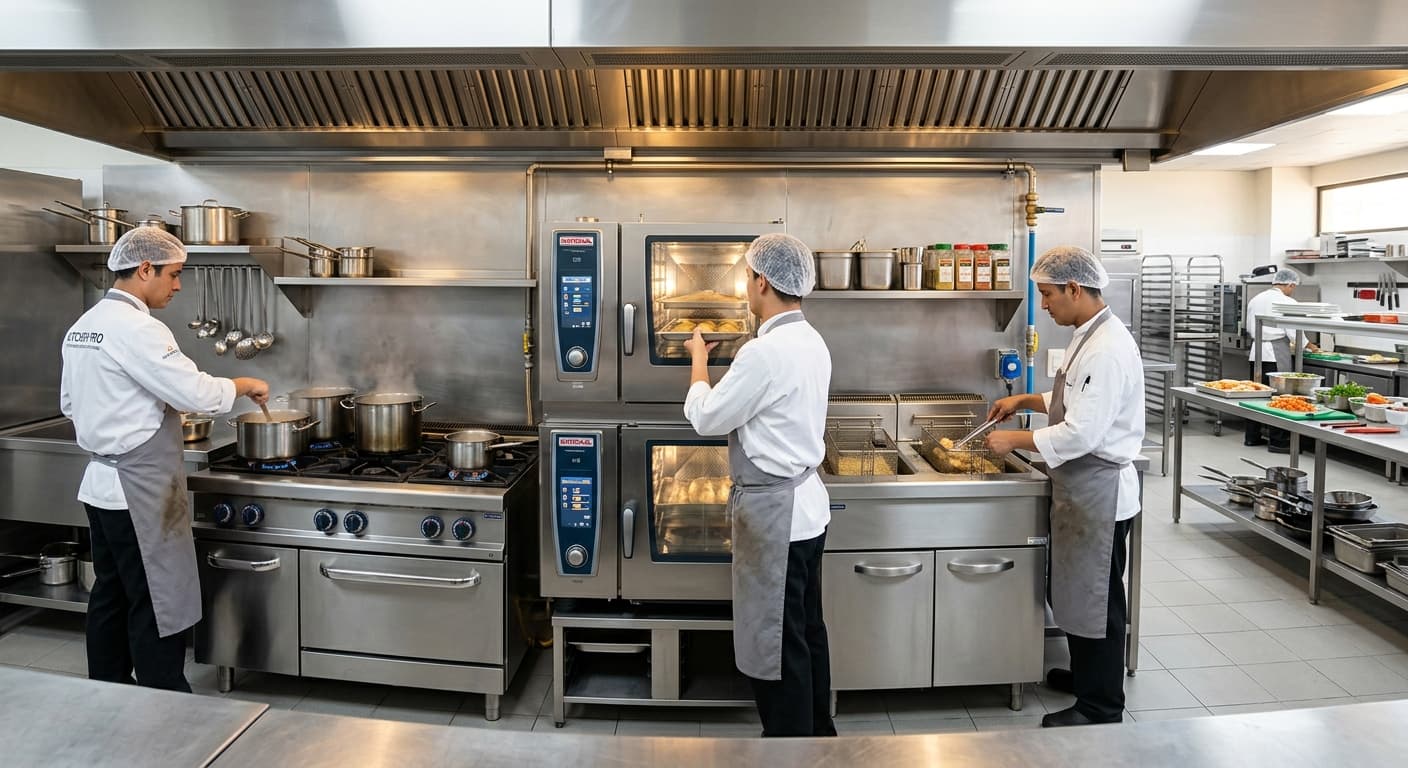 Guía Esencial para Equipar su Cocina Industrial: Los Tres Pilares del Éxito Gastronómico