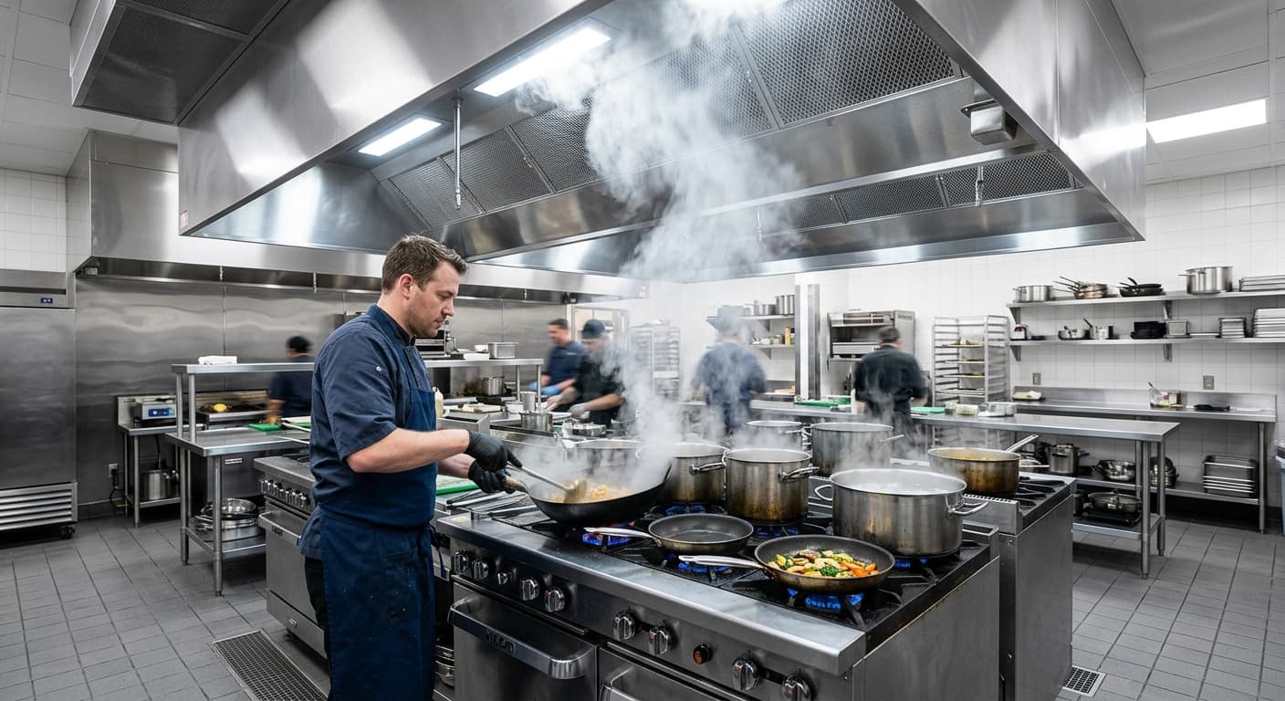 El Sistema de Extracción Industrial: Un Elemento Clave para el Éxito de tu Cocina Profesional