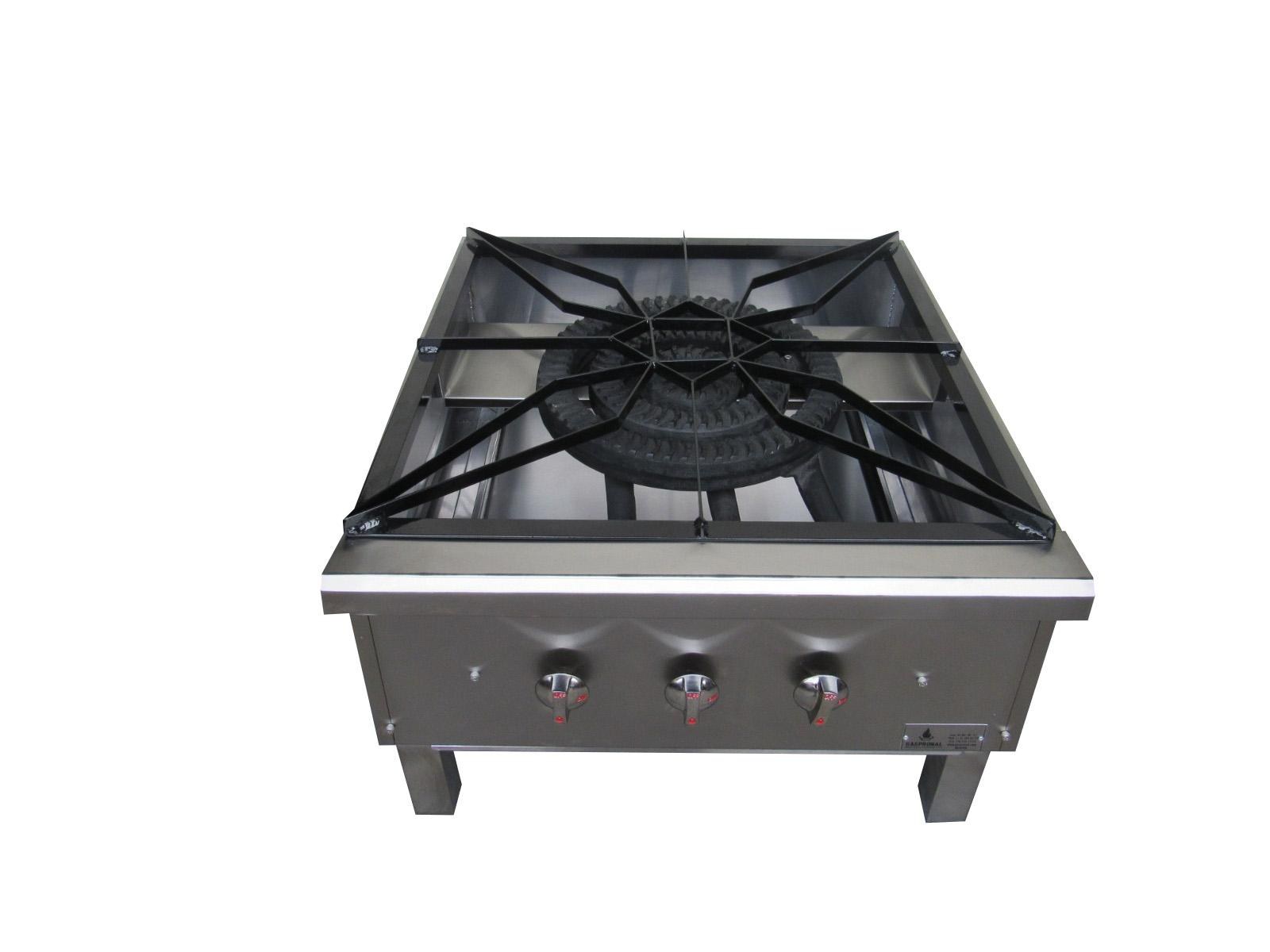 TIPO 44: ESTUFA INDUSTRIAL ENANA CON TRIPLE QUEMADOR