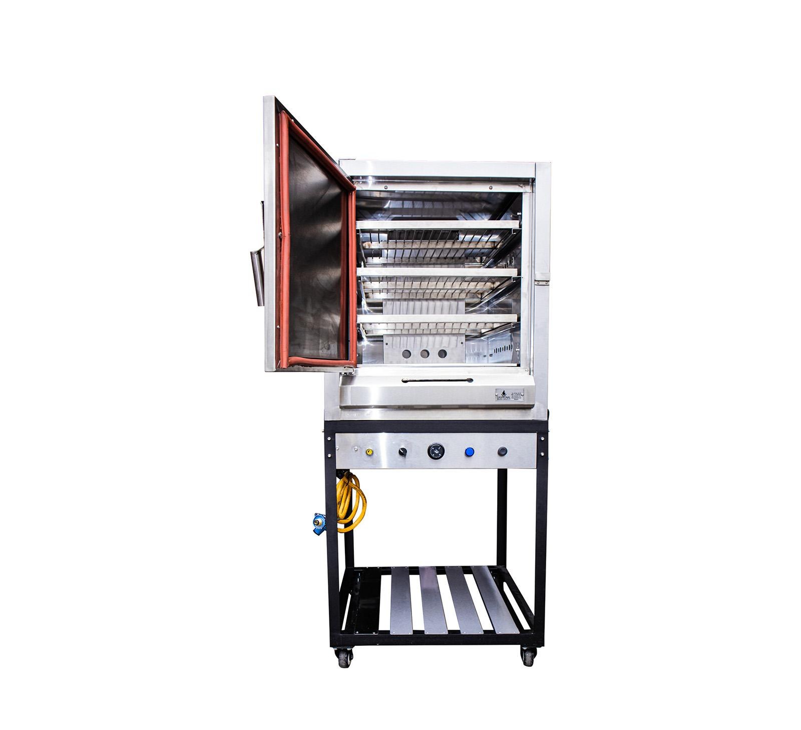 TIPO 38: HORNO CALENTADOR DE RECIPIENTES PLÁSTICOS Y DE VIDRIO