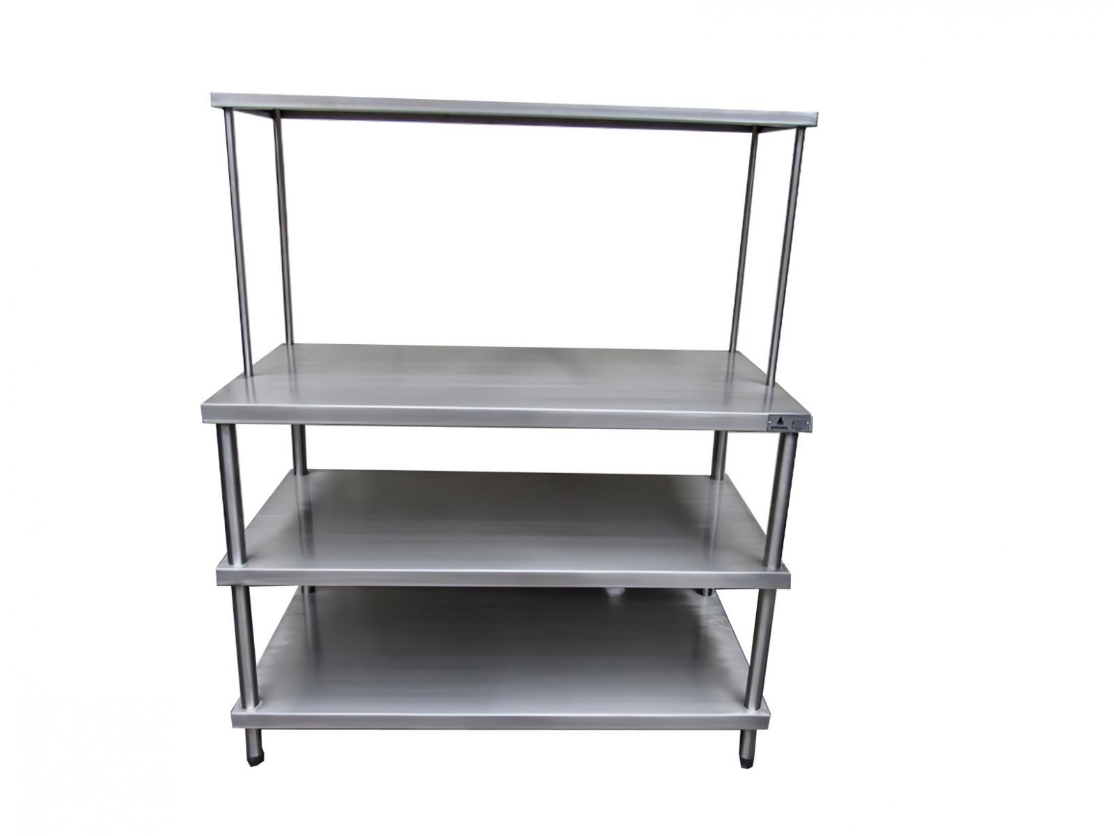 TIPO 28: MESA CON DOBLE ENTREPAÑO Y REPISA